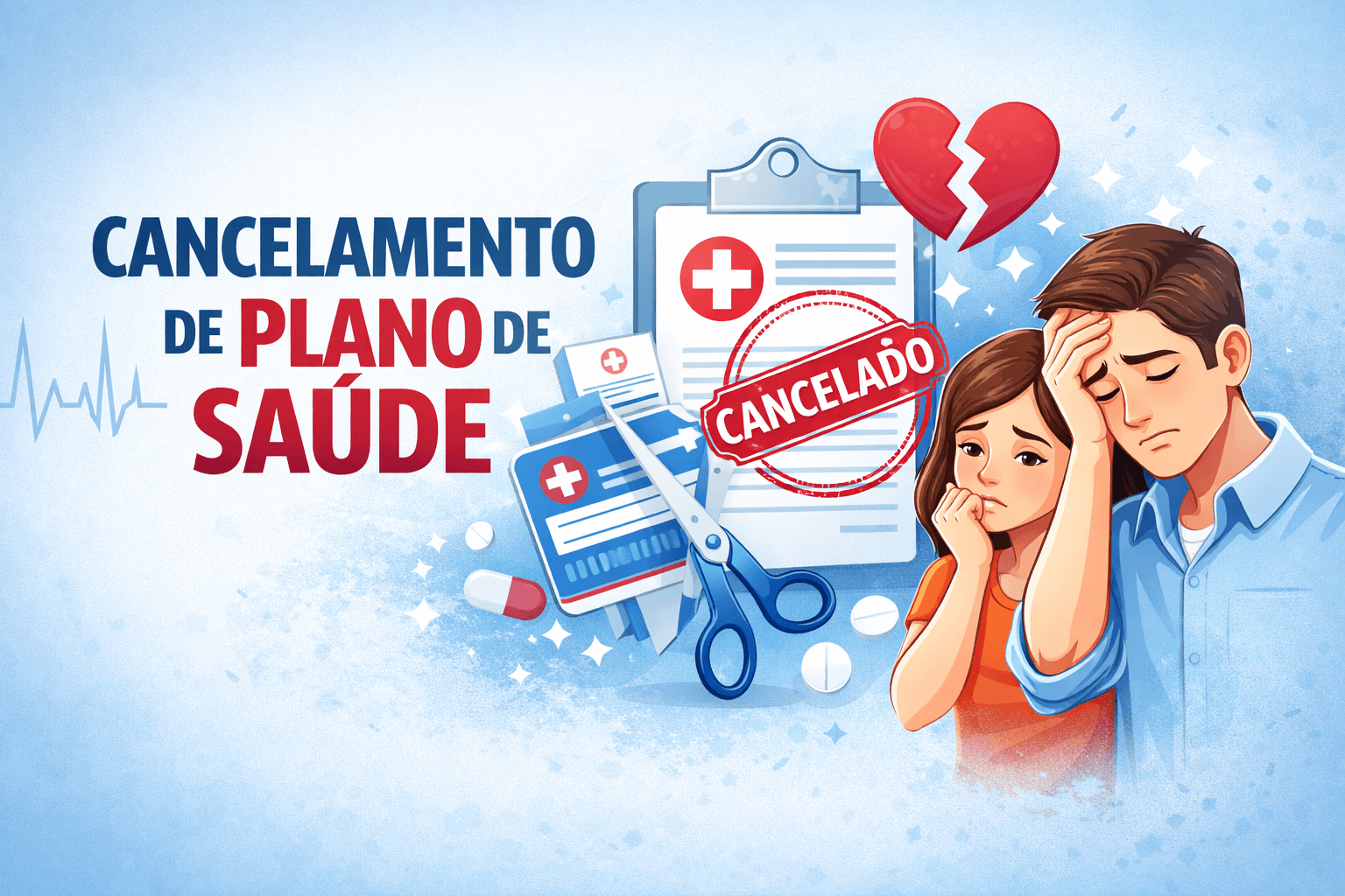 Cancelamento de plano de saúde. 1 Cancelamento de plano de saúde.