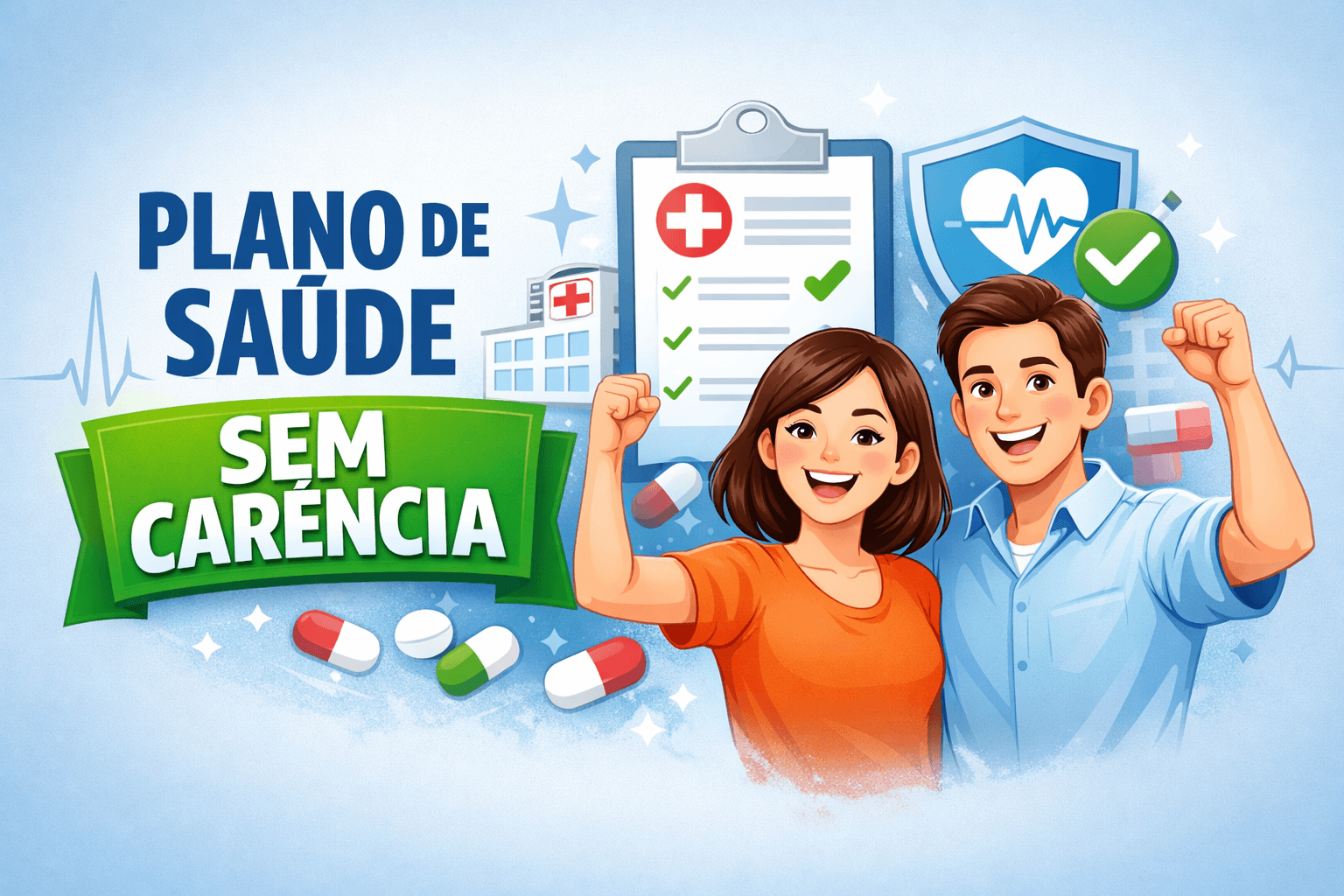 Plano de saúde sem carência. 1 Plano de saúde sem carência.